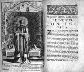 Early European translation of Confucian texts: Public Domain