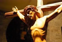 Jesus on the cross Source: http://www.flickr.com/photos/francisteresa/2619711259/