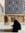 Source: http://www.flickr.com/photos/hamed/196805560/ Title: woman in black chador prays on steps of mosque, blue tiled decorations in background