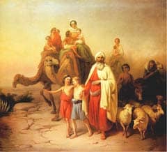 Abraham's Departure by József Molnár. Source: Public Domain