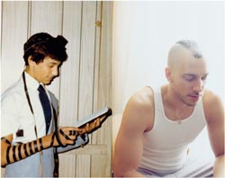 Left: A nice Jewish boy. Right: A bad Jewish man. Photo by Jason Lloyd Miller Left: A nice Jewish boy. Right: A bad Jewish man. Photo by Jason Lloyd Miller
