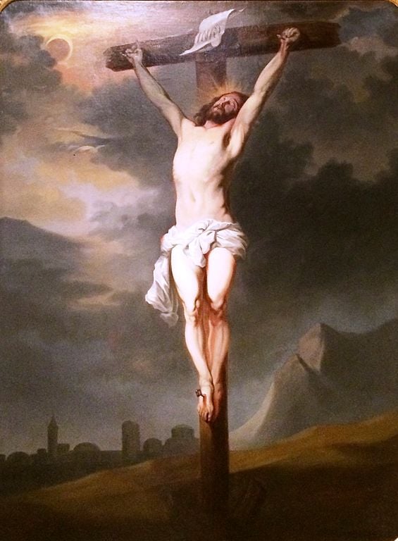 christ on the cross