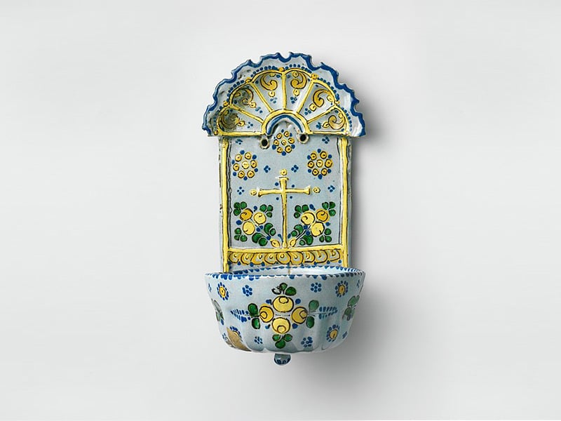 Holy water font