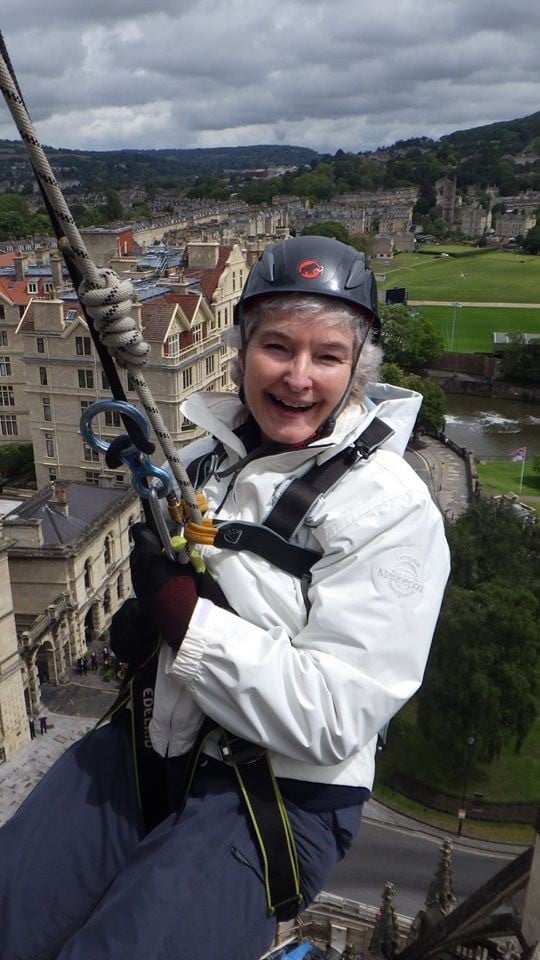 Veronica Abseiling