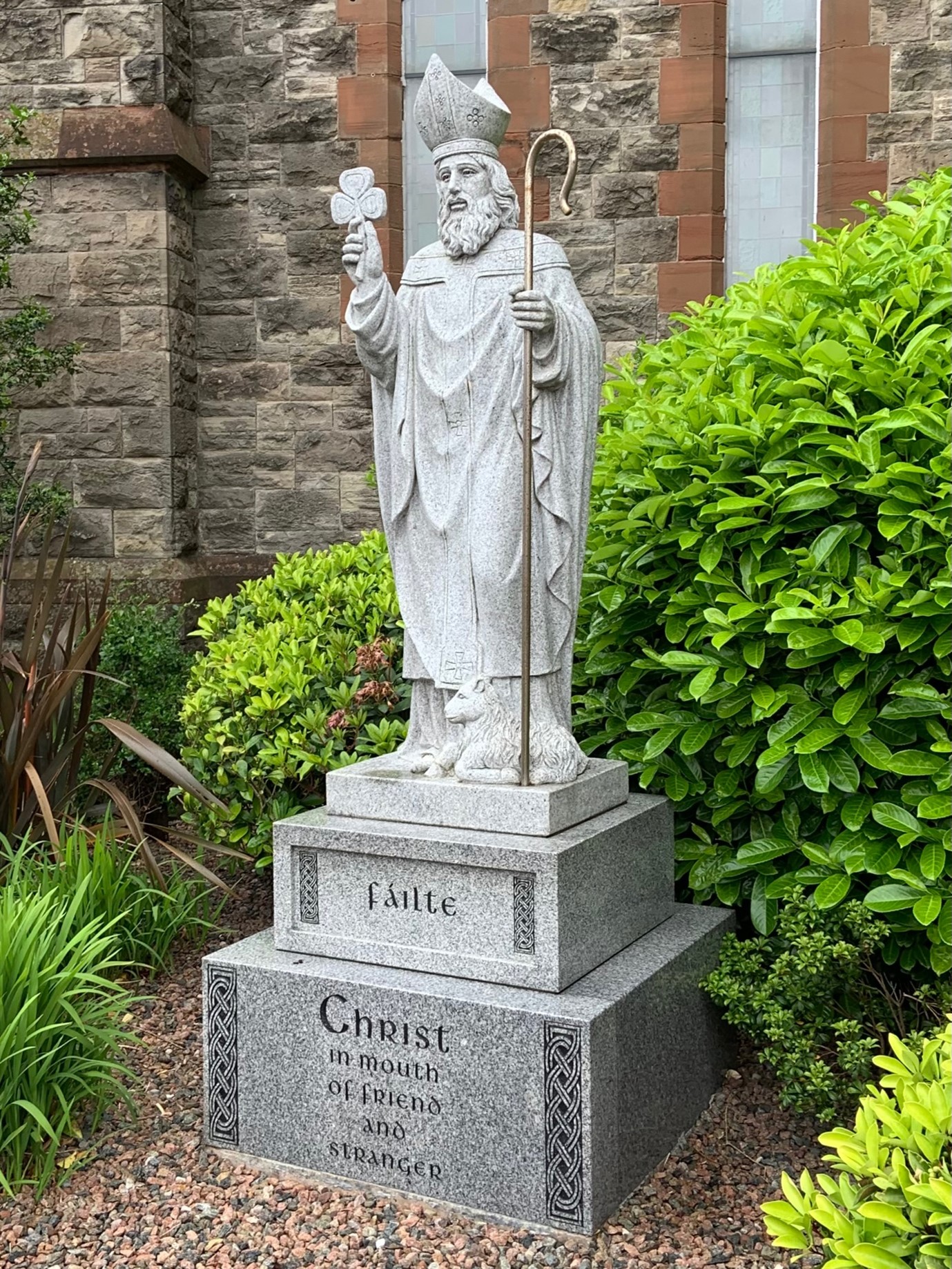 st. patrick statue