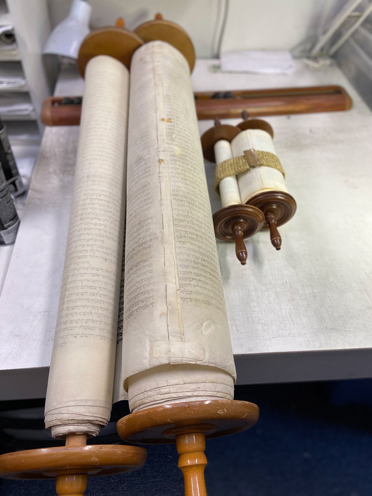 Two Torah Scrolls