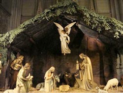 hand-carved figures represent those present at Jesus’ birth Source: http://www.flickr.com/photos/amanderson/4195512869/