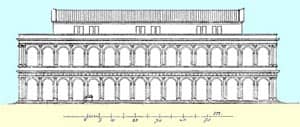 Reconstruction of a Roman basilica Source: Public Domain