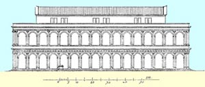 Reconstruction of a Roman basilica Source: Public Domain