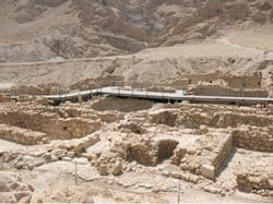 Excavations of the Essene community, in the desert near the Dead Sea Source: http://www.flickr.com/photos/emeryjl/509724865/in/set-72157600245658146/
