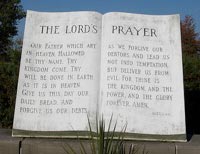 The Lord’s Prayer set in stone (Canada) Source: http://www.flickr.com/photos/loozrboy/2969821053/