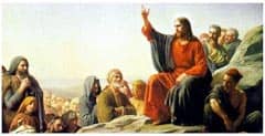 Jesus preaches the Sermon on the Mount Source: http://www.flickr.com/photos/ideacreamanuelapps/3541399009/