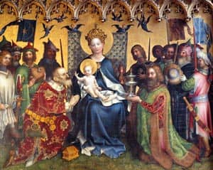 the magi visit the infant Jesus Source: http://www.flickr.com/photos/-wit-/504646686/
