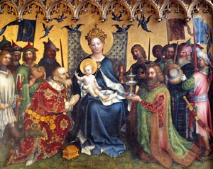 the magi visit the infant Jesus Source: http://www.flickr.com/photos/-wit-/504646686/