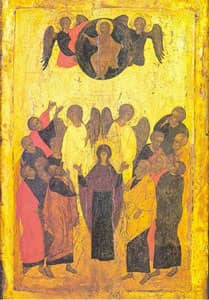 16th century Russian depiction of Jesus' ascension into heaven Source: http://www.flickr.com/photos/jonathanaquino/3381054545/