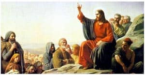 Jesus teaches the Sermon on the Mount Source: http://www.flickr.com/photos/ideacreamanuelapps/3541399009/
