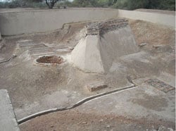Title: Indus Valley Civilization well and bathing platforms