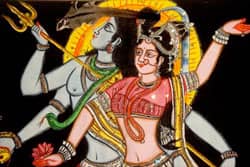Parvati and Shiva http://www.flickr.com/photos/wmjas/2398444844/