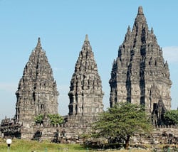 Title: Prambanan temple complex