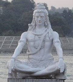 Shiva, Parvati, and the baby Ganesha
