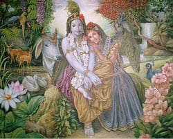 Krishna and Radha