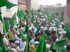 a procession in India, celebrating the prophet Muhammad’s birthday. Source: Public Domain