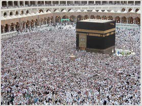 Kaaba: photo courtesy of m0h via C.C. License at Flickr