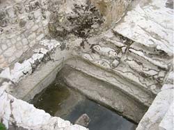 Title: Ancient mikvah Source: http://www.flickr.com/photos/goldberg/160388647/