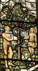 Title: Adam and Eve encountering the snake in the Garden of Eden http://www.flickr.com/photos/40635353@N00/2436735930/