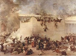 title: destruction of the Jerusalem temple Source: http://en.wikipedia.org/wiki/File:Francesco_Hayez_017.jpg