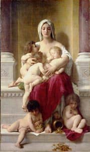 Charity, by William Adolphe Bouguereau
